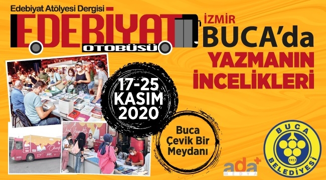 Edebiyat Otobüsü şimdi de Buca'da