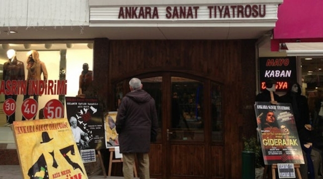 Ankara Sanat Tiyatrosu'nun tarihi salonu boşaltılıyor