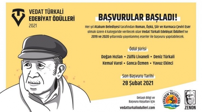 Vedat Türkali Edebiyat Ödülleri başvuruları açıldı