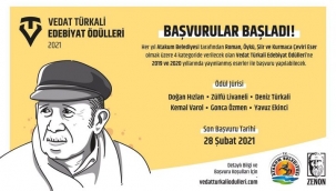 Vedat Türkali Edebiyat Ödülleri başvuruları açıldı