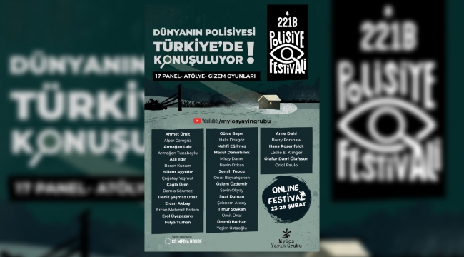 221B, 5. Yaşını Polisiye Festivali'yle kutluyor