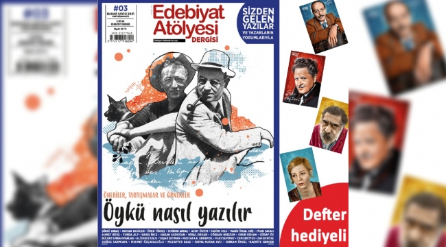 Edebiyat Atölyesi Dergisi'nden defter hediyeli yeni sayı  