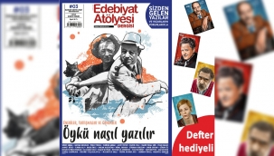 Edebiyat Atölyesi Dergisi'nden defter hediyeli yeni sayı 