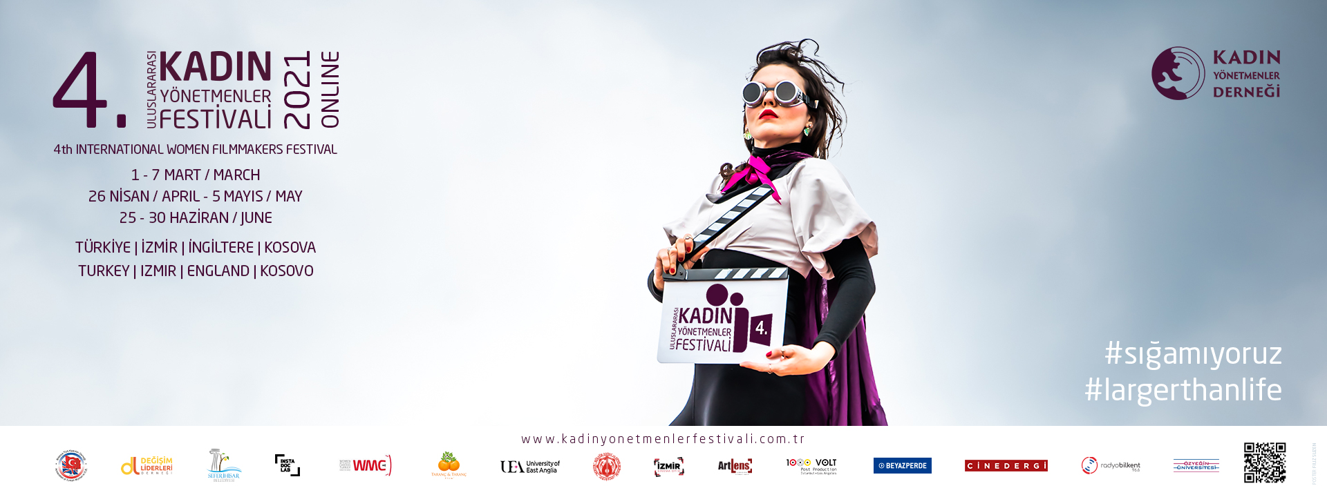 4. Uluslararası Kadın Yönetmenler Festivali yola çıkmaya hazır: Sınırlara ve tarihlere "#sığamıyoruz!"