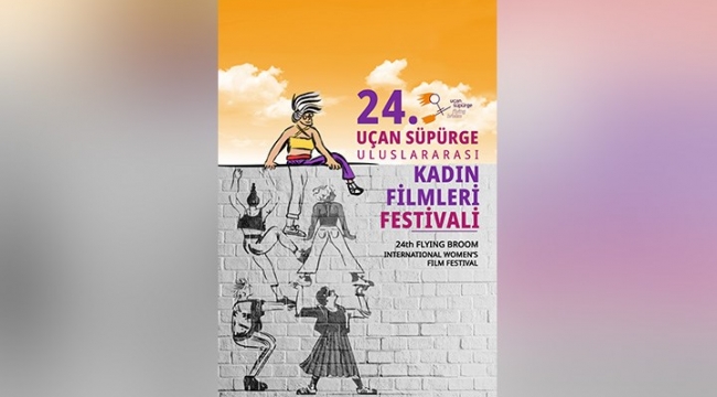 Uçan Süpürge Uluslararası Kadın Filmleri Festivali'nin afişi yayımlandı