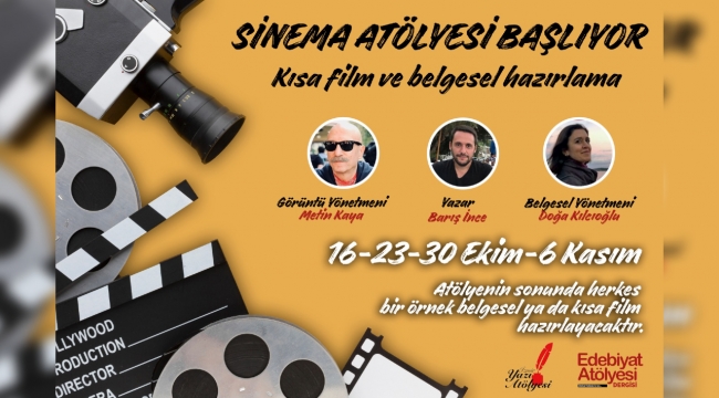 İzmir'de yüz yüze sinema atölyesi 