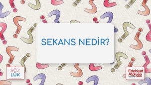 Senaryoda sekans nedir? 