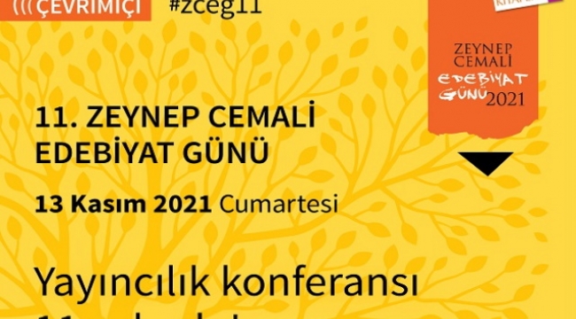 Zeynep Cemali Edebiyat Günü 13 Kasım'da
