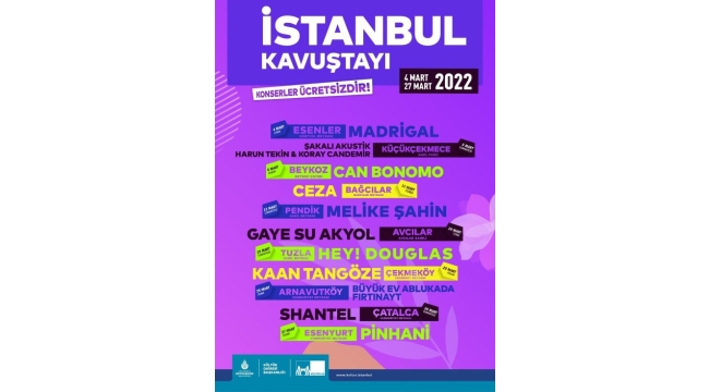 "İstanbul Kavuştayı" ile meydanlar coşacak...