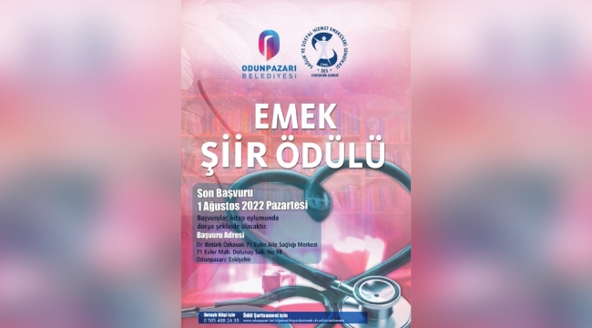 Emek Şiir Ödülü başvuruları başladı