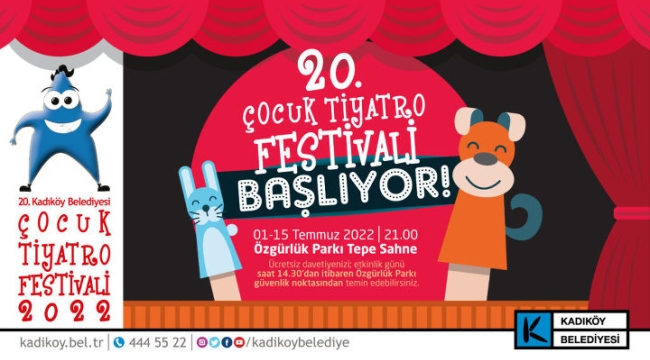 Kadıköy Çocuk Tiyatro Festivali başlıyor