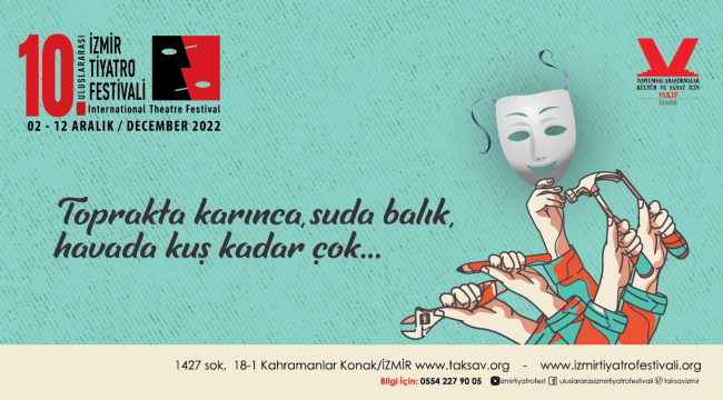 TAKSAV 10. Uluslararası İzmir Tİyatro Festivali başvurları başladı