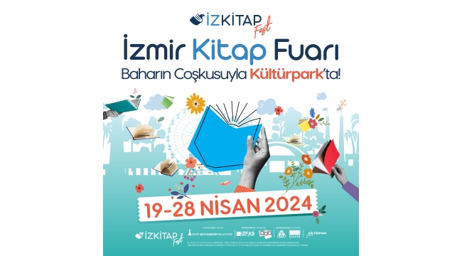 İzmir Kitap Fuarı 19 Nisan'da Kültürpark'ta başlıyor